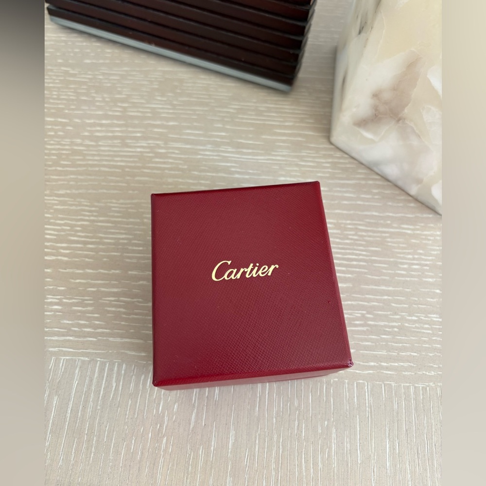 Cartier Signature Love Ring Box Red Case - Picture 4 of 8